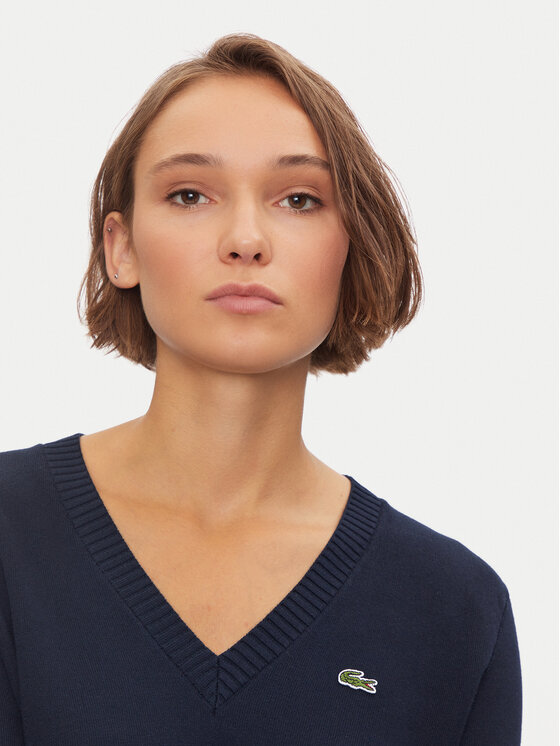 Lacoste Lacoste Sweater AF3324 Sötétkék Regular Fit