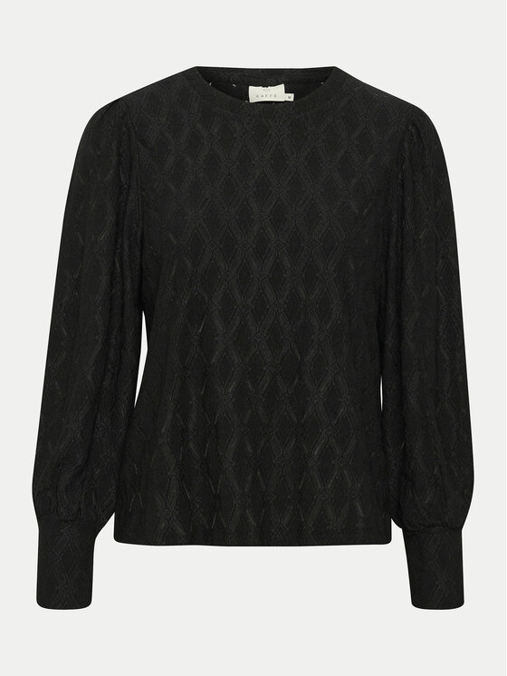 Kaffe Kaffe Bluse Tine 10509099 Schwarz Regular Fit