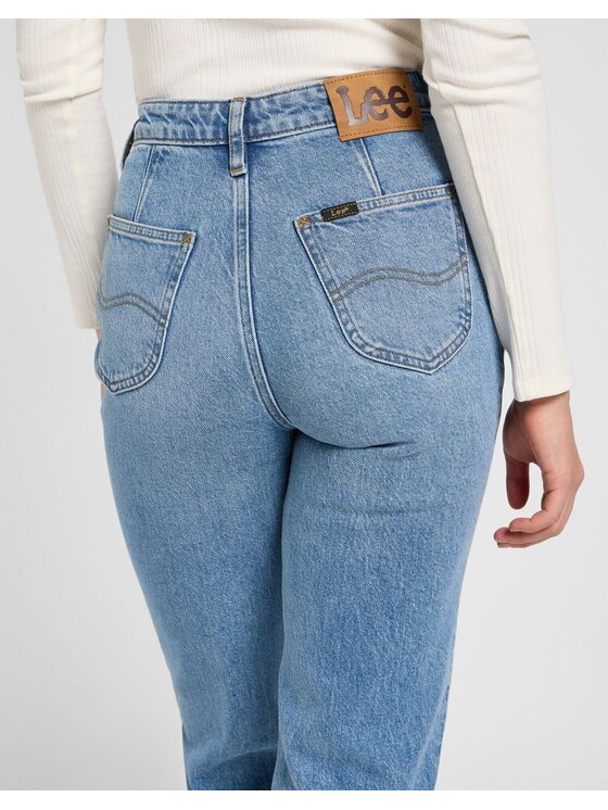 Lee Lee Jeansy JUNE Niebieski Bootcut Fit