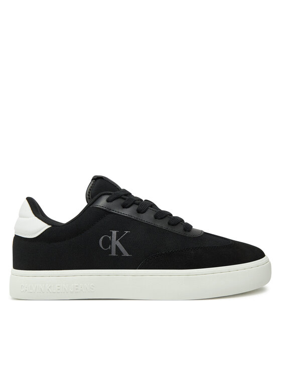 Calvin Klein Jeans Snīkeri Classic Cupsole Low Mix Mg YM0YM01169 Melns