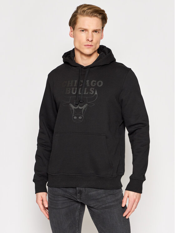 New Era New Era Džemperis Chicago Bulls Team Logo 11546180 Juoda Regular Fit