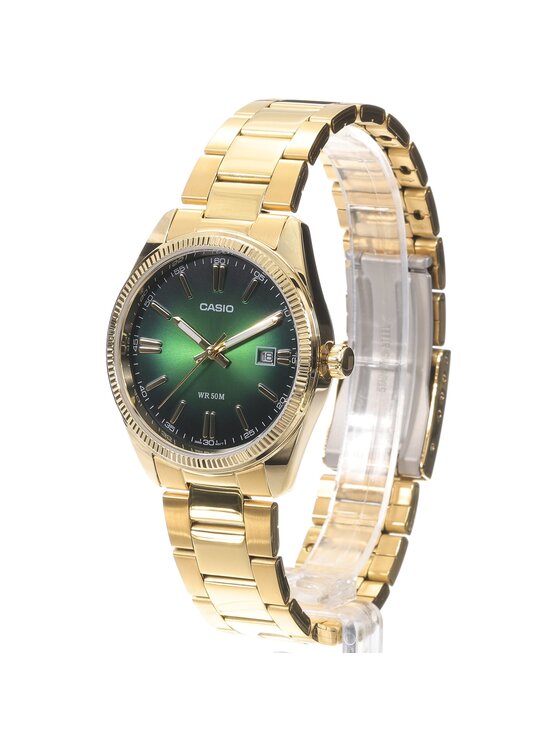 Casio Casio Zegarek MTP-1302PGC-3AVEF Złoty