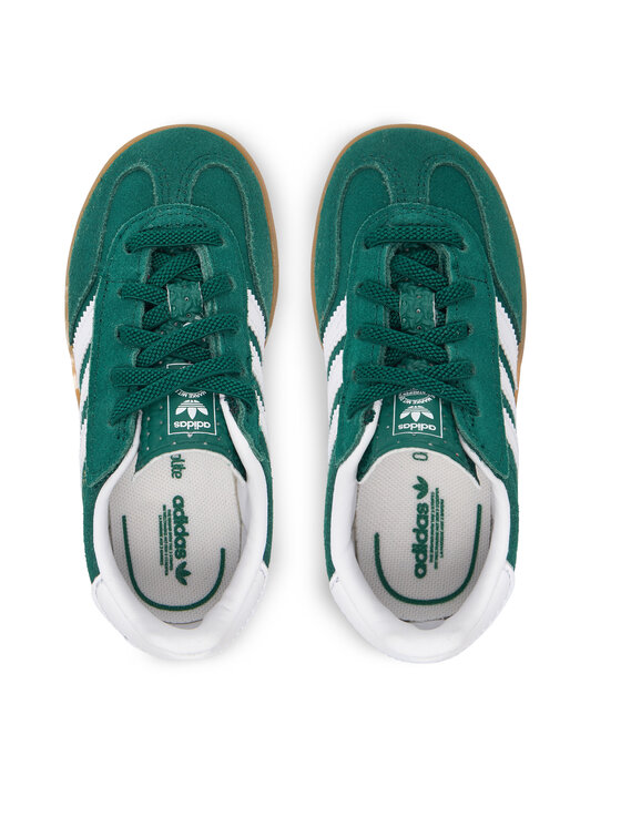 adidas adidas Sneakersy Gazelle Indoor Comfort Closure Elastic Lace IH9130 Zelená