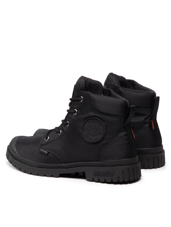 Palladium Palladium Schnürstiefeletten Pampa Sp20 Cuff Wp+ 76835-008-M Schwarz