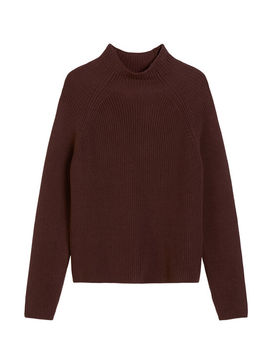 Marc O'Polo Marc O'Polo Rollkragenpullover 509 6059 60009 Dunkelrot Regular Fit