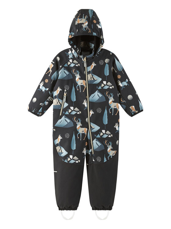 Reima Reima Ολόσωμη Φόρμα Softshell Mjosa 5100006D Μαύρο Regular Fit