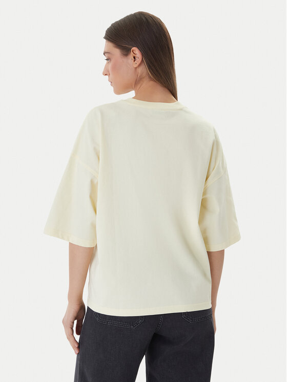 Calvin Klein Jeans Calvin Klein Jeans Póló LV047D204G Sárga Oversize