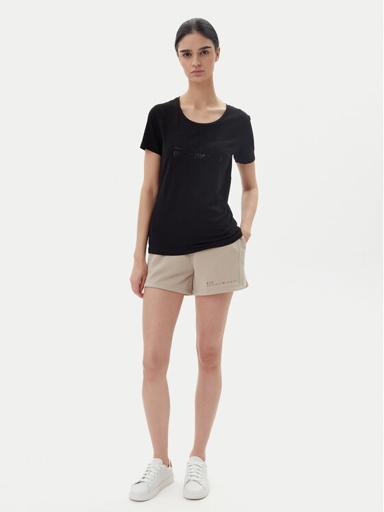 EA7 Emporio Armani EA7 Emporio Armani Marškinėliai 7W000094 AF10373 UC001 Juoda Slim Fit