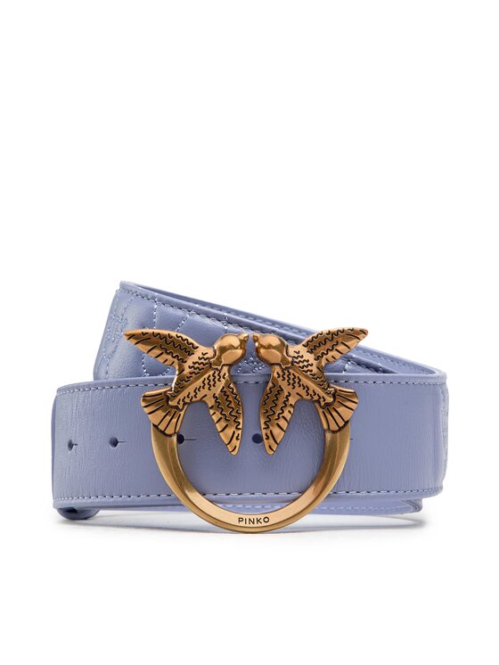 PINKO Pinko Naiste püksirihm Love Puff Birds H4 Belt AI 22-23 PLT01 1H213J A083 Lilla