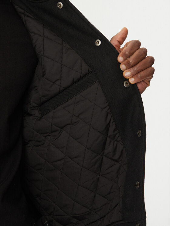 Guess Jeans Guess Jeans Bunda bomber M5RL32 WHAC2 Černá Regular Fit