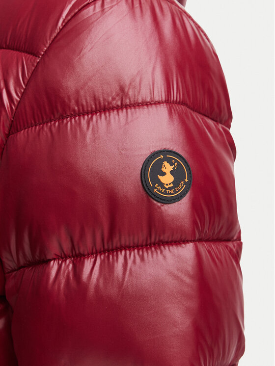 Save The Duck Save The Duck Зимно яке D31470W LOVE23 Тъмночервен Regular Fit