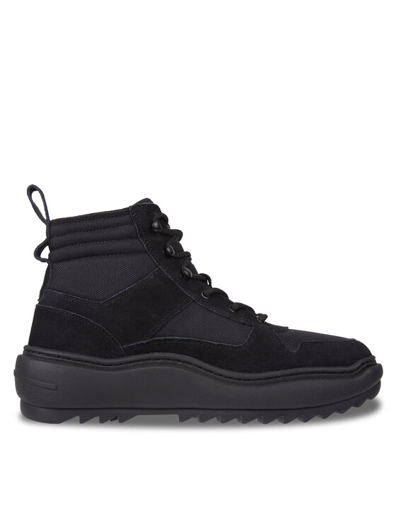 Tommy Jeans Tommy Jeans Μποτίνια Tjm Mix Material Boot EM0EM01245 Μαύρο
