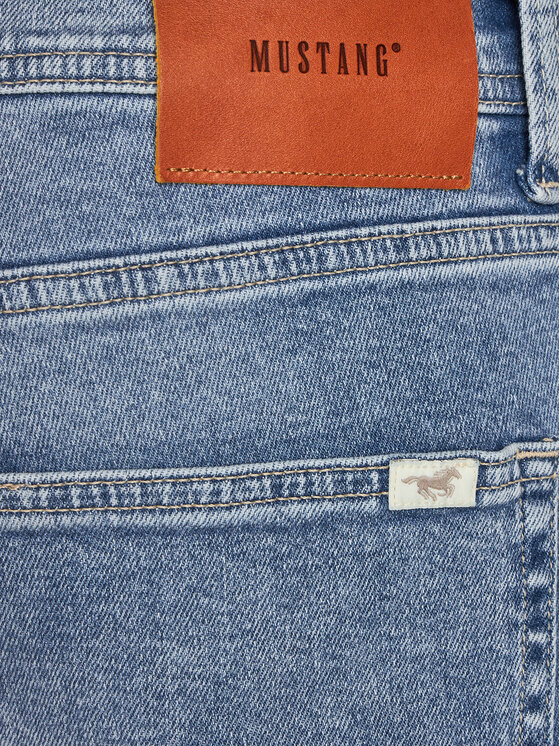 Mustang Mustang Jeansy Orlando 1014860 Niebieski Slim Fit