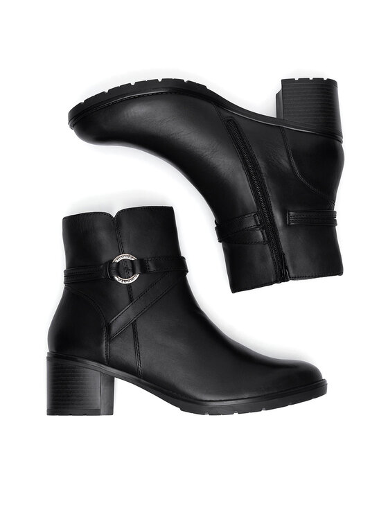 Remonte Remonte Botine D2A73-00 Negru