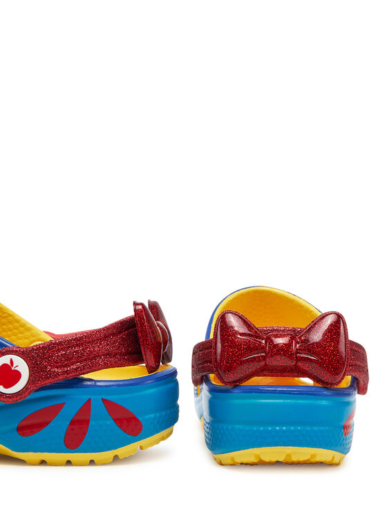 Crocs Crocs Klapki Snow White Classic Clog K 209495 Niebieski