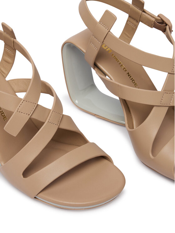 United Nude United Nude Sandály Mobius Straps Hi 1099793216 Béžová