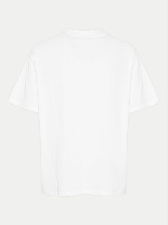 Solid Solid T-shirt 21108243 Bijela Relaxed Fit