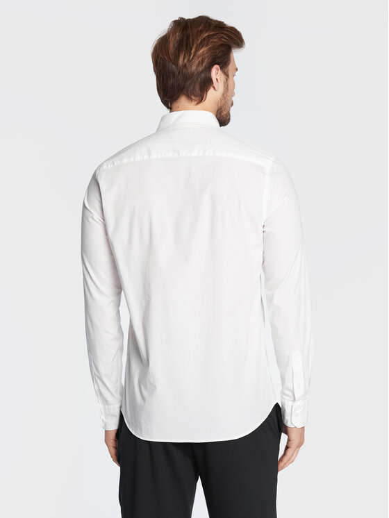 Calvin Klein Calvin Klein Camicia K10K110856 Bianco Slim Fit