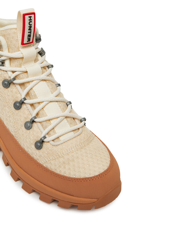 Hunter Hunter Turistická obuv Womens Travel Explorer Boot WFS2336REN Krémová