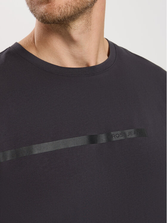 Cross Jeans Cross Jeans T-Shirt 16052-021 Szary Regular Fit