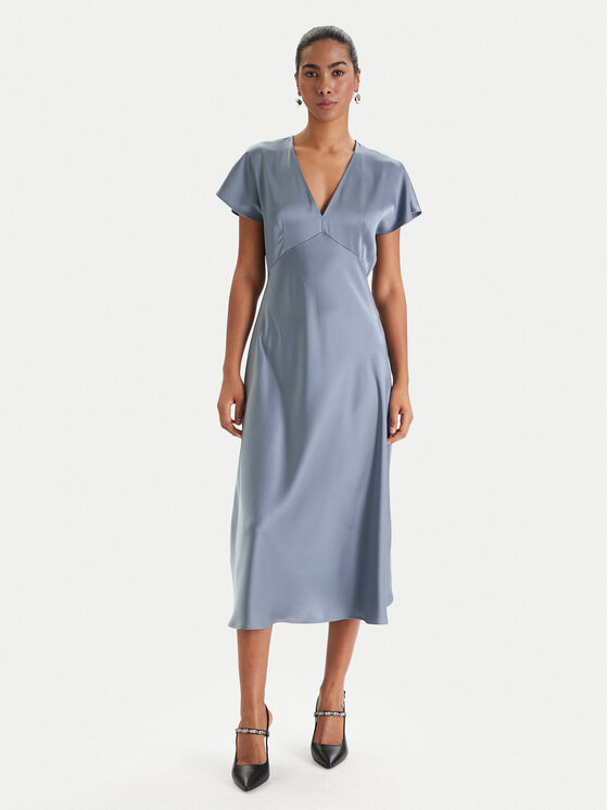 Marella Marella Kokteilikleit Falange 2613221201 Sinine Regular Fit