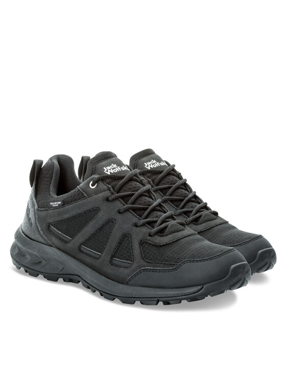 Jack Wolfskin Jack Wolfskin Trekkingi Woodland 2 Texapore Low W 4051341 Czarny