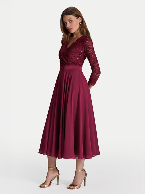 Swing Swing Kokteilikleit 5AE29100 Bordoopunane Regular Fit