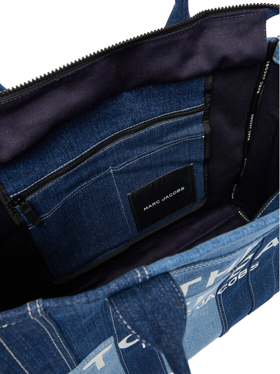 Marc Jacobs Marc Jacobs Kabelka The Denim Large Tote Bag H018M06FA21 Modrá