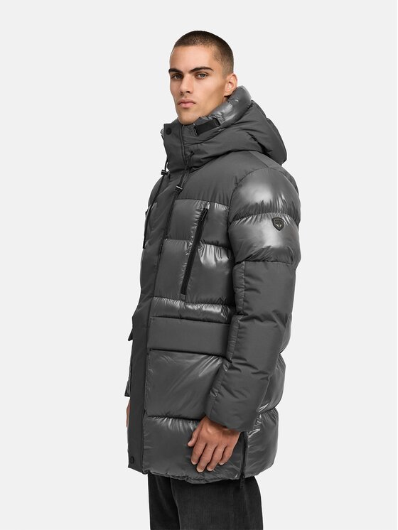 Stone Harbour Stone Harbour Kurtka zimowa Nelioon Szary Regular Fit