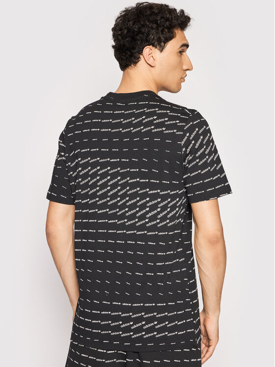 T-shirt Graphics Monogram H13440 Nero Standard Fit...