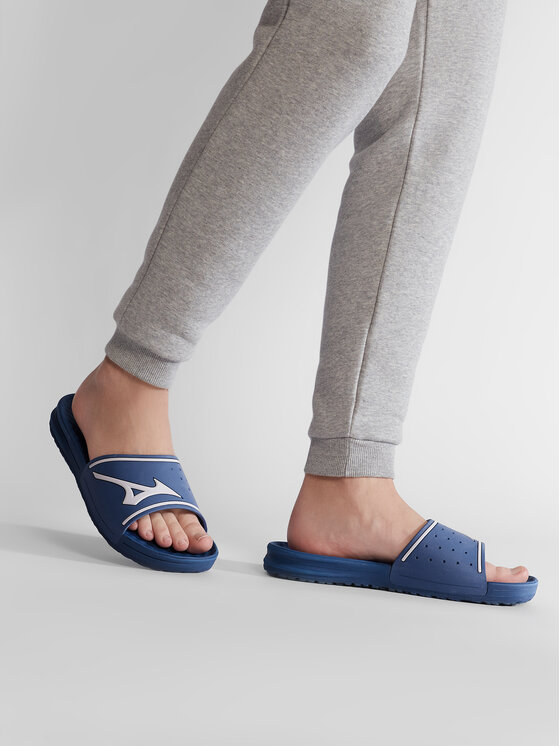 Mizuno Mizuno Klapki Relax Slide 2 11GJ202027 Niebieski