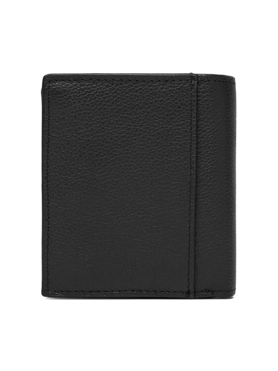Calvin Klein Calvin Klein Велике Чоловіче Портмоне Micropebble Comp Trifold W Coin LV04D1034G Чорний