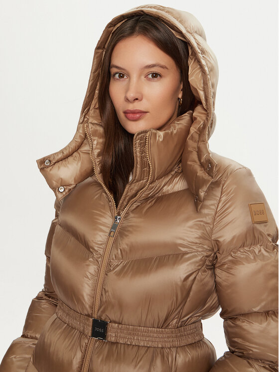 BOSS BOSS Зимно яке Pamaxi3 50524624 Бежов Regular Fit