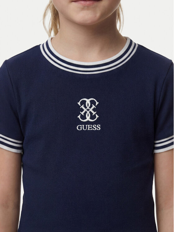 Guess Guess Póló J6YI26 K4425 Sötétkék Regular Fit