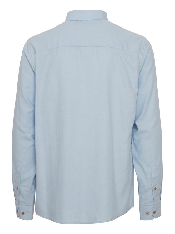 Solid Solid Сорочка 21107465 Голубий Regular Fit