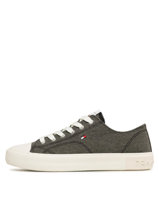 Tommy Hilfiger Tommy Hilfiger Trampki Low Cut Lce-Up T3X9-32827-0890 S Czarny