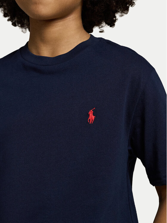 Polo Ralph Lauren Polo Ralph Lauren T-Shirt 323832904037 Σκούρο μπλε Regular Fit