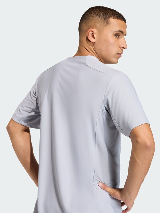 adidas adidas Koszulka techniczna 159858 Szary Regular Fit