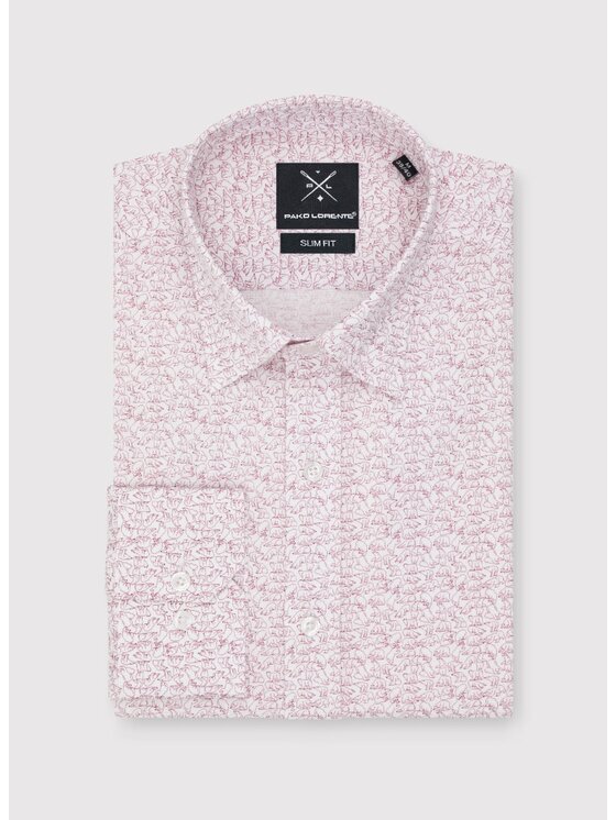 Pako Lorente Pako Lorente Koszula P24WF-1X-054 Różowy Slim Fit
