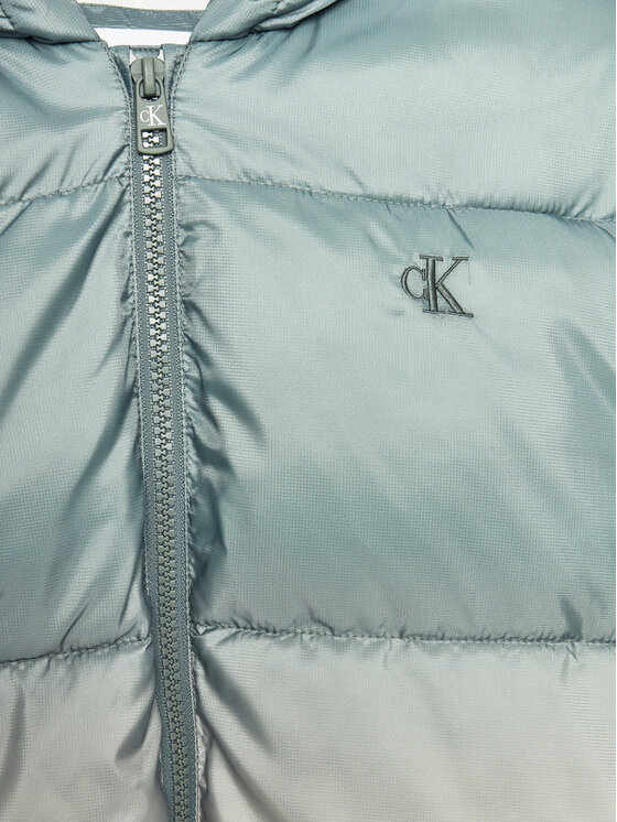 Calvin Klein Jeans Calvin Klein Jeans Geacă de iarnă Gradient IG0IG02591 D Verde Regular Fit