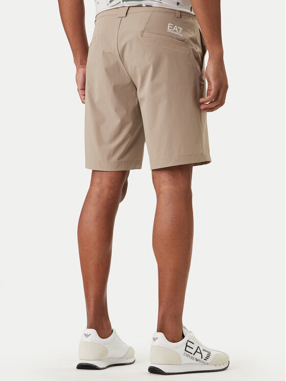 EA7 Emporio Armani EA7 Emporio Armani Pantaloni scurți sport 7M000194 AF14589 U6167 Bej Regular Fit