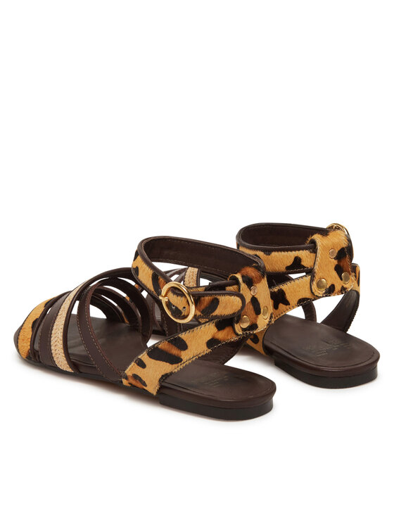 Bronx Bronx Sandali New-Skyler 85043-PW Rjava