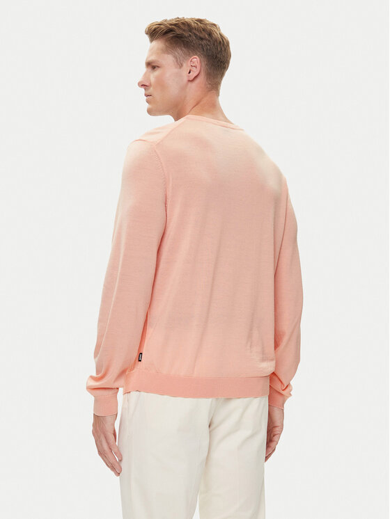 BOSS BOSS Megztinis Leno-P 50468239 Rožinė Slim Fit