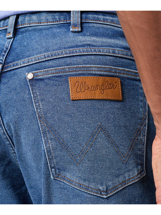 Wrangler Wrangler Jeansy 112350858 Niebieski Regular Fit