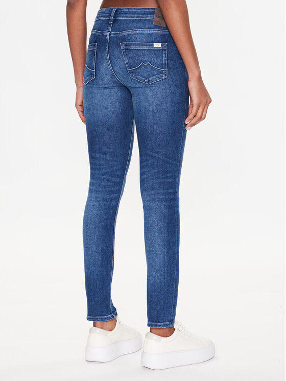 Mustang Mustang Jeans hlače Shelby 1013584 Mornarsko modra Slim Fit