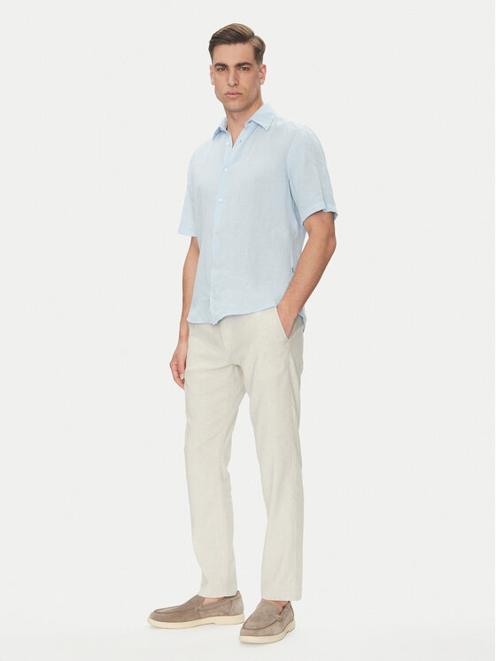 BOSS BOSS Košeľa 50537382 Modrá Regular Fit