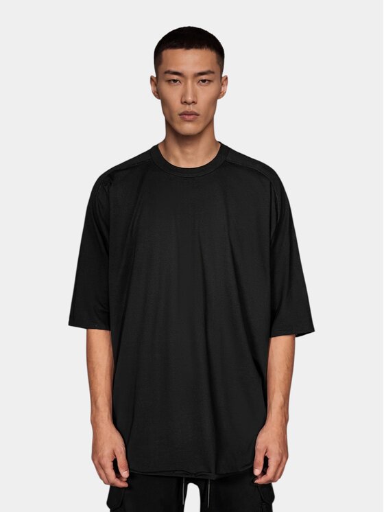 MADE BY SOCIETY MADE BY SOCIETY T-Shirt Back BORN FROM THE STREETS - T18041 Czarny Basic Fit