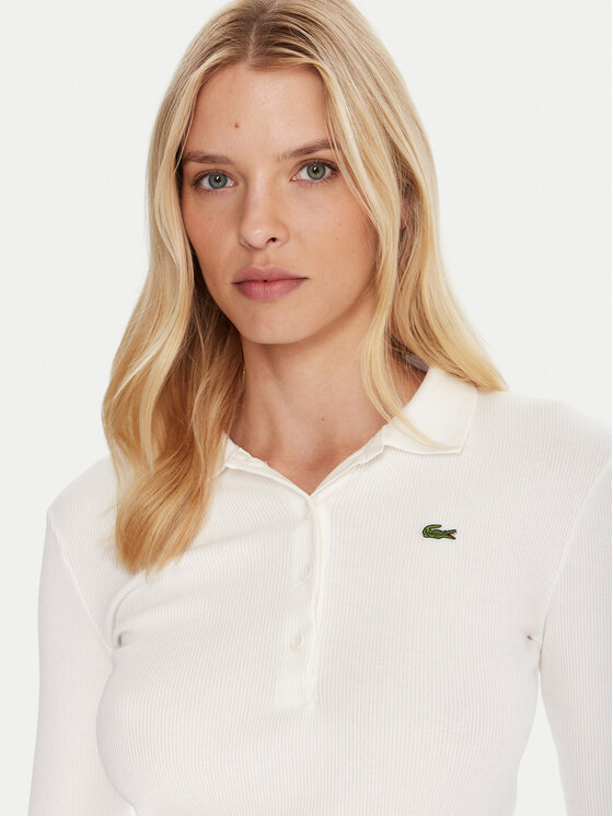 Lacoste Lacoste Polokošeľa DF5281 Béžová Slim Fit