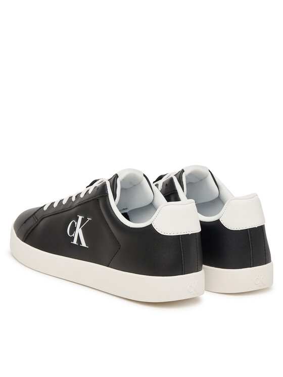 Calvin Klein Calvin Klein Сникърси 3 Cupsole Derby Pu Smo HM0HM02458 Черен