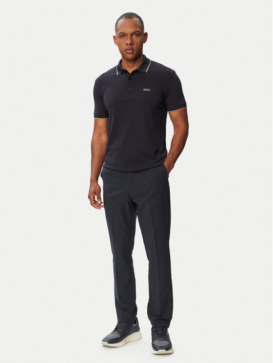 BOSS BOSS Polo marškinėliai Paddy 50469055 Tamsiai mėlyna Regular Fit